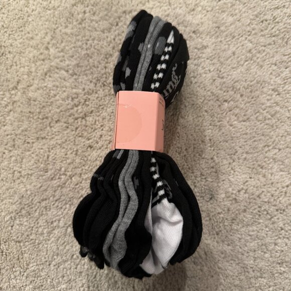 Juicy Couture 6 pack Socks Multipack Women's, Shoe Size 4-10‎ Black White - Picture 6 of 9